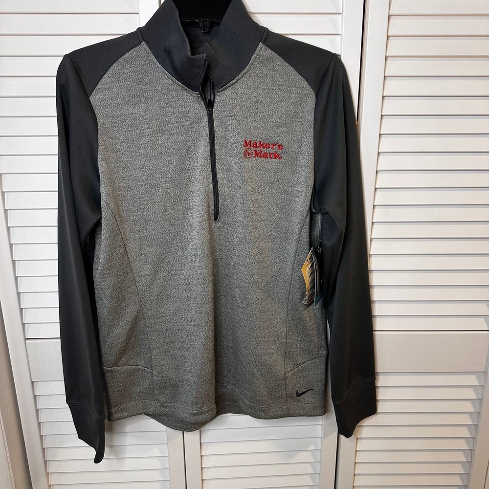 Women's Nike Golf 1/4 Zip Maker's Mark Pullover Sweatshirt Sz large Dri -Fit‎